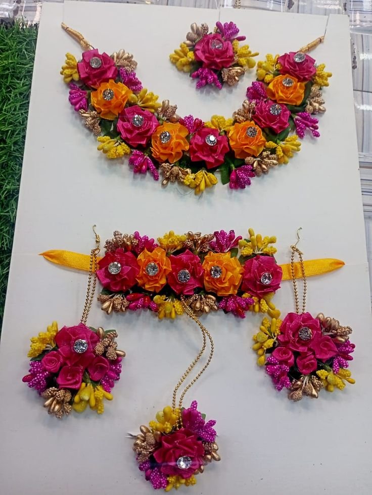  Haldi Bridal Set 