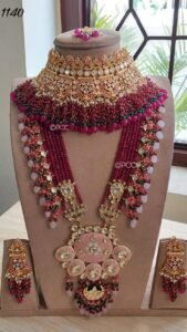 high quality meenakari kundan bridal collection… (1)