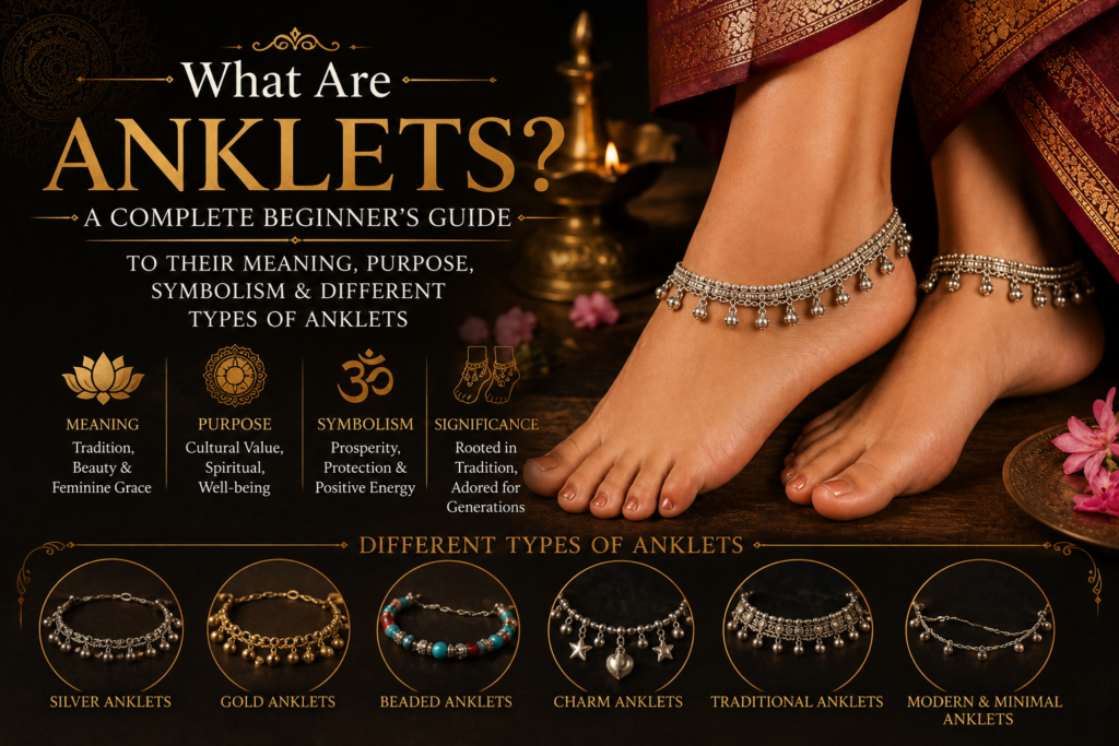 What Are Anklets? A Complete Beginner's Guide to Their Meaning, Purpose, Symbolism & Different Types of Anklets chatgpt image jul 16, 2026, 05 19 37 pm